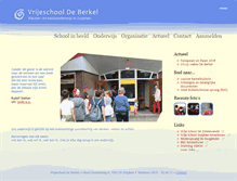 Tablet Screenshot of berkelbasisonderwijs.nl